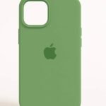 Pastel Green Silicone MagSafe iPhone Case