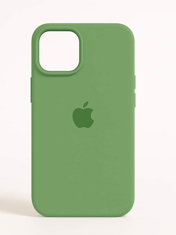 Pastel Green Silicone MagSafe iPhone Case