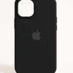 Matte Black Silicone MagSafe iPhone Case